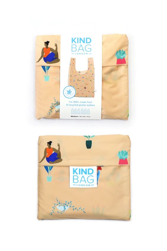 Yoga Girls Medium Reusable Bag - Kind Bag - Hank & Sylvie's 