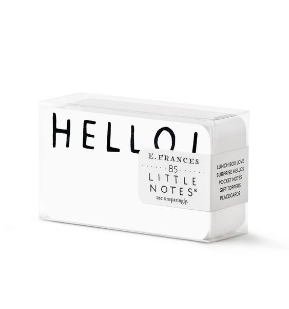 Hello Little Notes - E. Frances