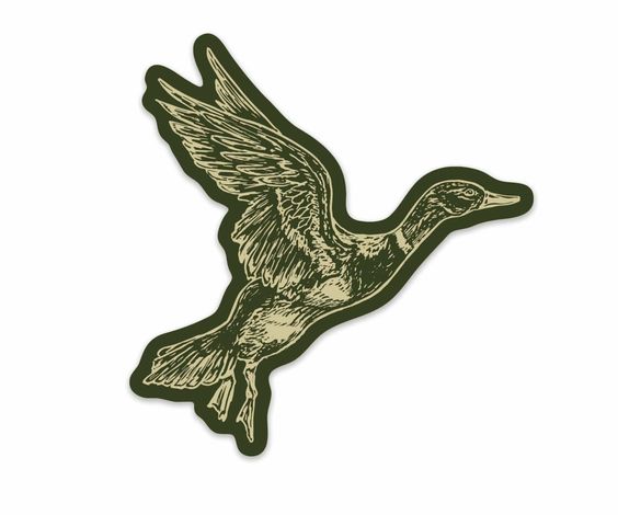 Mallard Duck Vinyl Sticker - Hank & Sylvie's