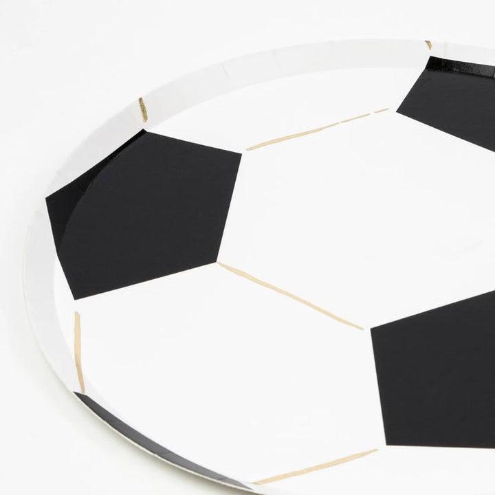 Soccer Paper Plates - Meri Meri