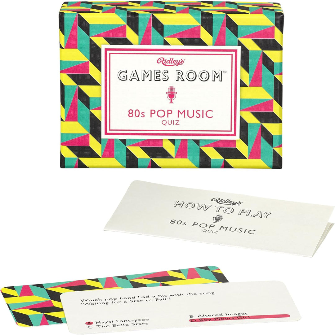 Hank & Sylvie's - Games Room: 80s Pop Music Trivia - Ridley's
