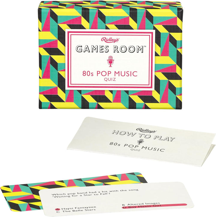 Hank & Sylvie's - Games Room: 80s Pop Music Trivia - Ridley's
