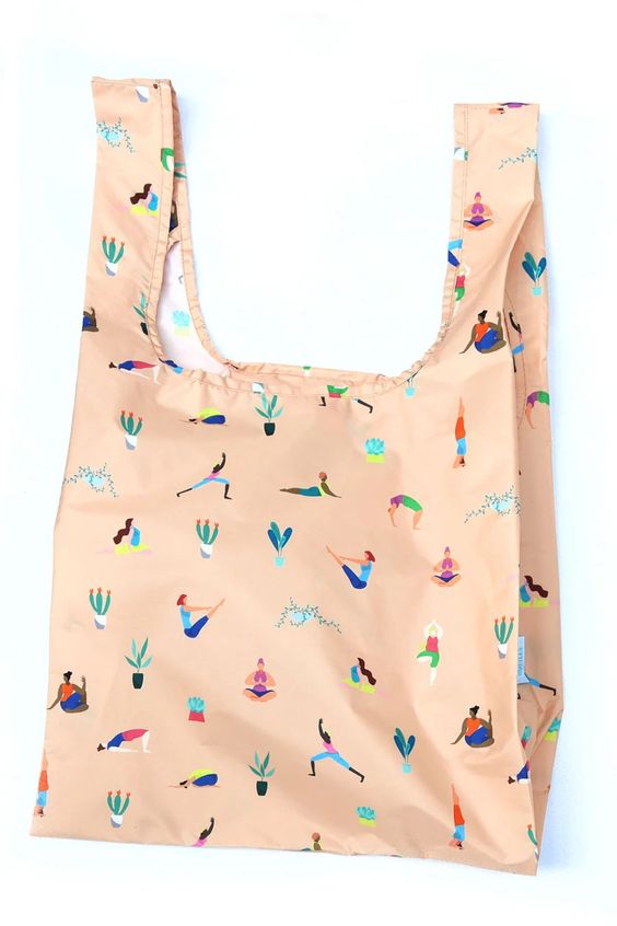 Yoga Girls Medium Reusable Bag - Kind Bag - Hank & Sylvie's 