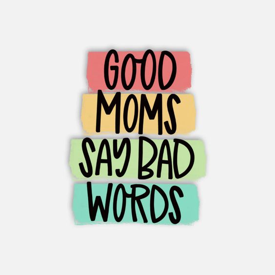 Hank & Sylvie's - Good Moms Say Bad Words Vinyl Sticker