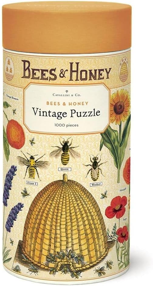 Bees & Honey Vintage 1000 Piece Puzzle