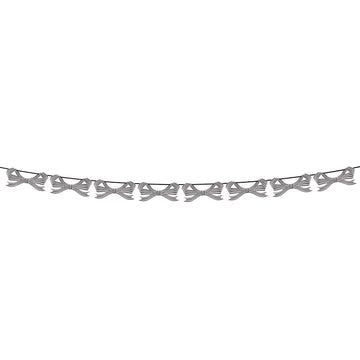 Decorative ribbon banner on a white background