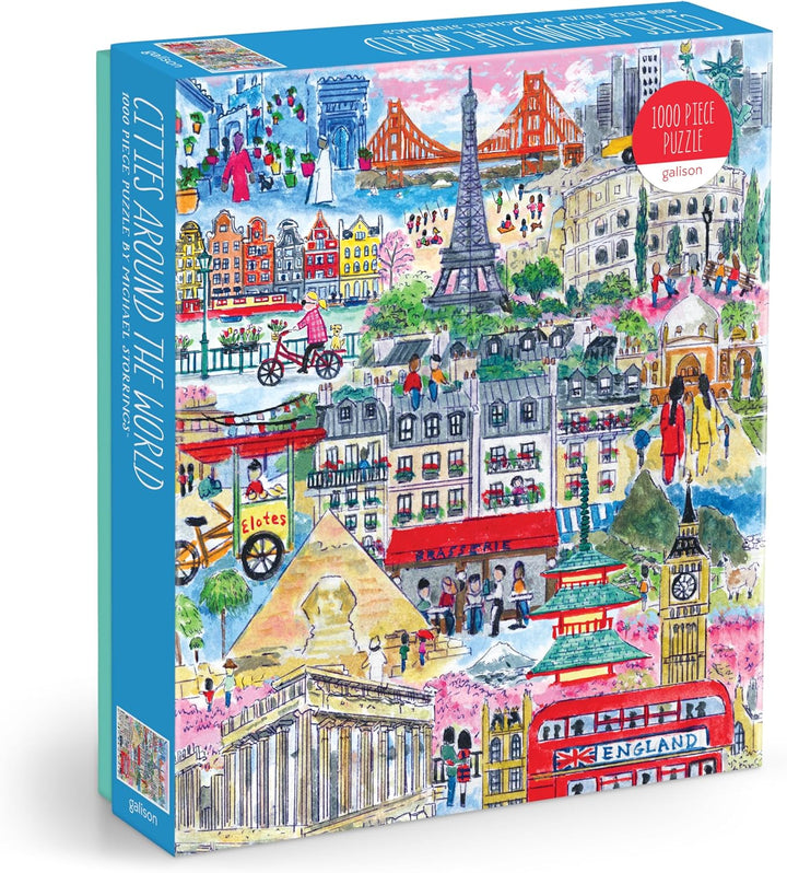 Cities Around The World 1000pc Puzzle