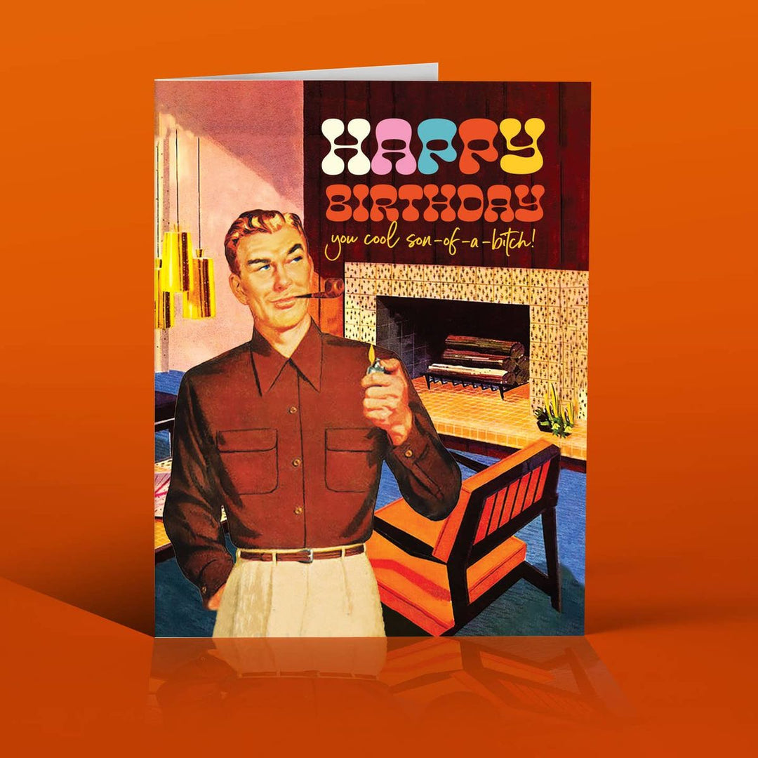 Cool SOB Birthday Card