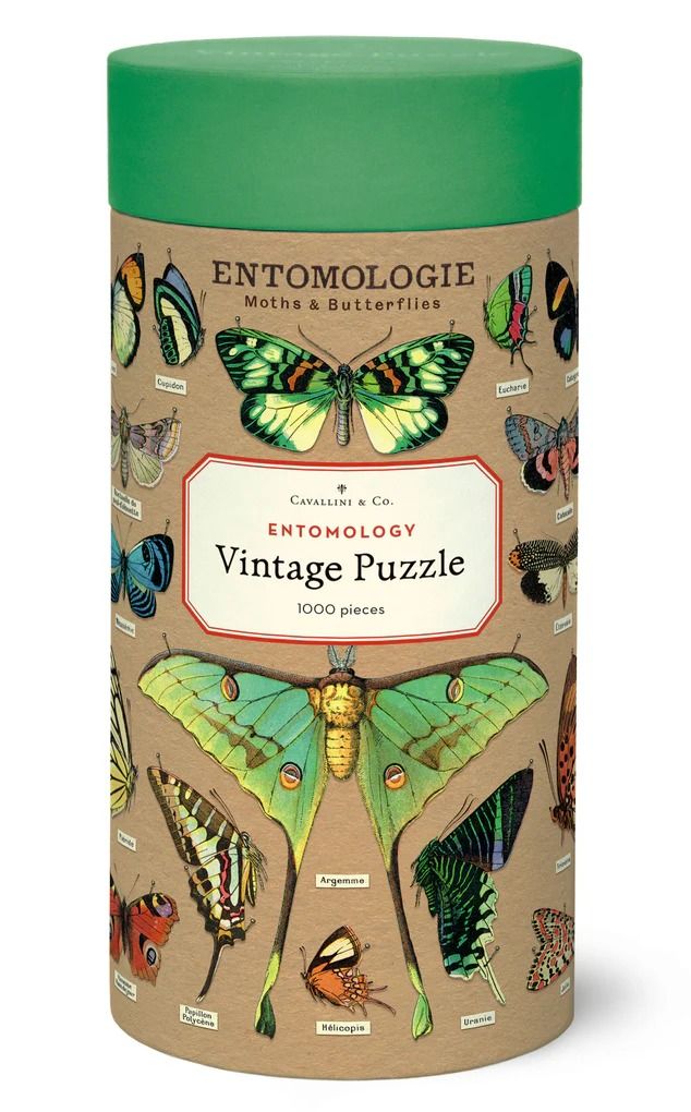 Entomology Vintage 1000pc Puzzle