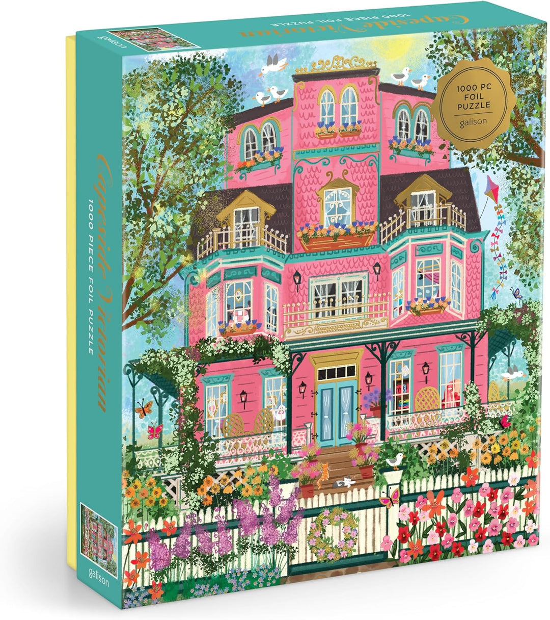 Joy LaForme Capeside Victorian Foil Puzzle 1000pc
