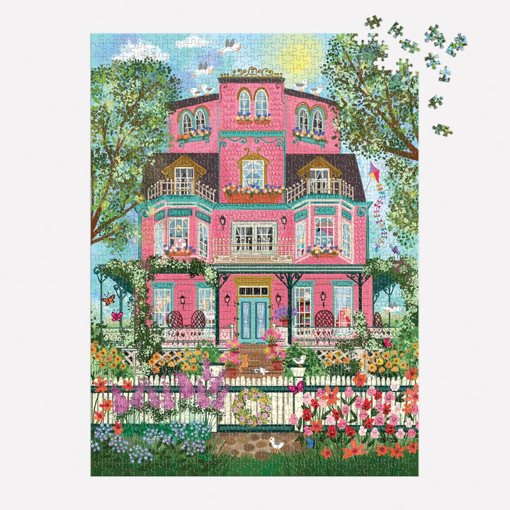 Joy LaForme Capeside Victorian Foil Puzzle 1000pc