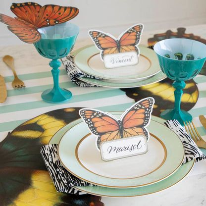 Monarch Butterfly Place Card