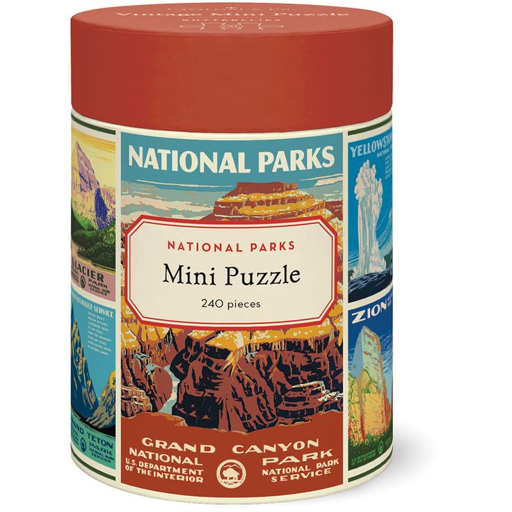 National Parks 240pc Mini Puzzle