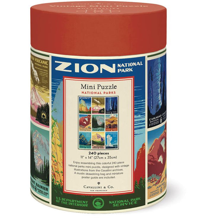 National Parks 240pc Mini Puzzle