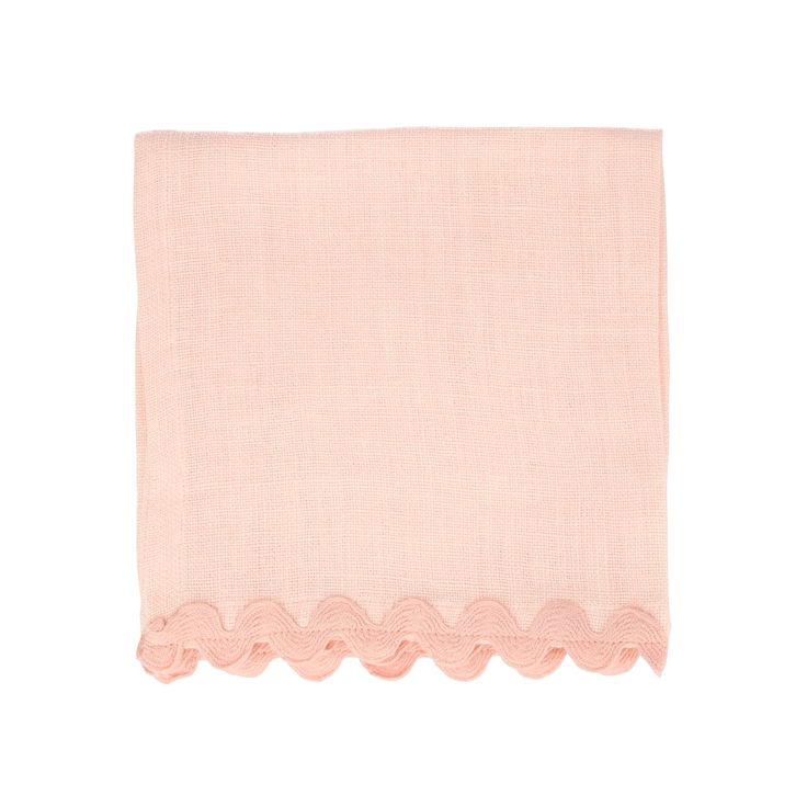 Pastel Ricrac Fabric Napkins