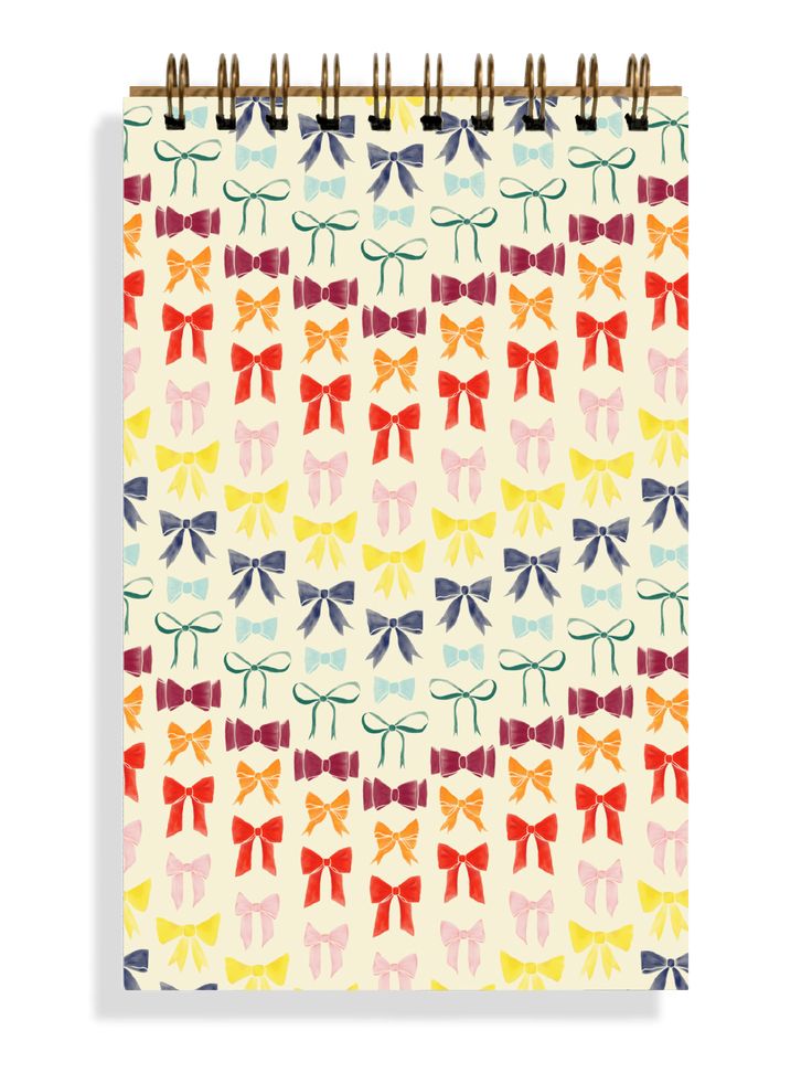 Rainbow Bows Task Pad