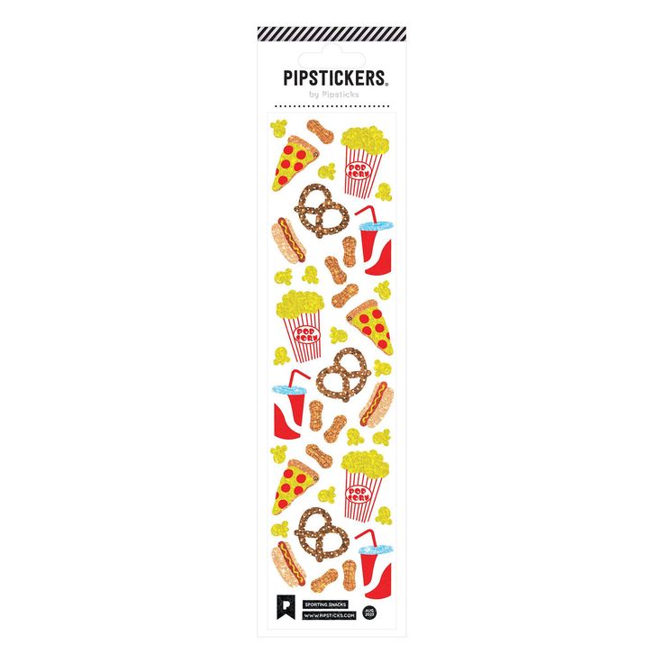 Pipsticks Sporting Snacks Stickers