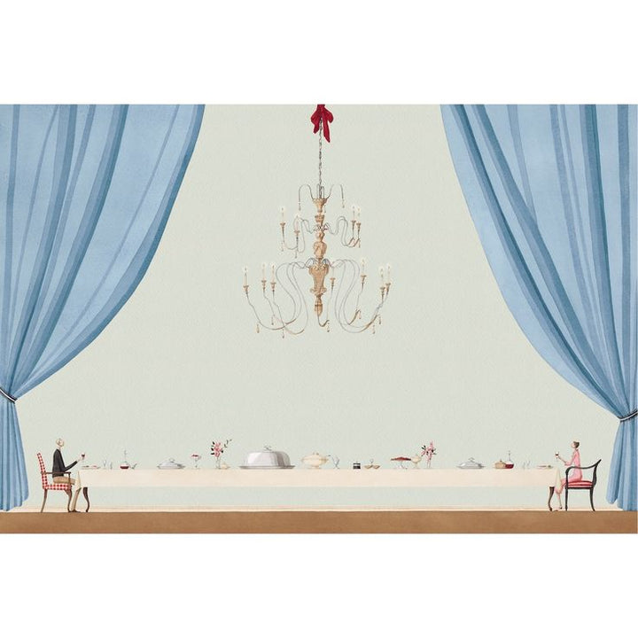 Table for Two Paper Placemat