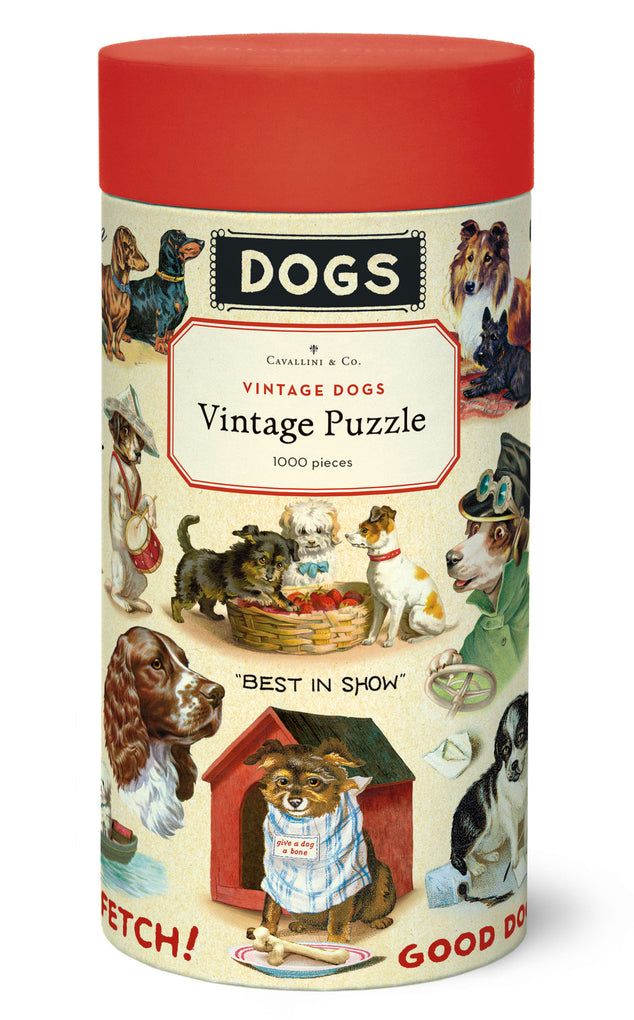 Vintage Dogs Vintage 1000pc Puzzle