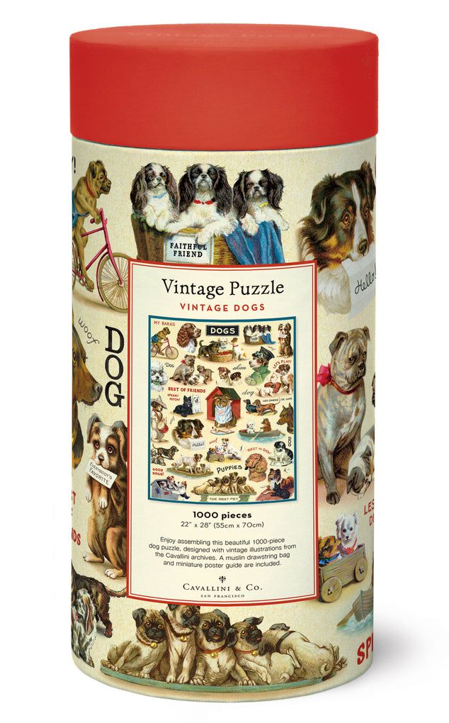 Vintage Dogs Vintage 1000pc Puzzle