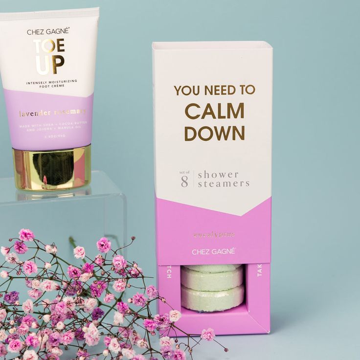 You Need to Calm Down Shower Steamers