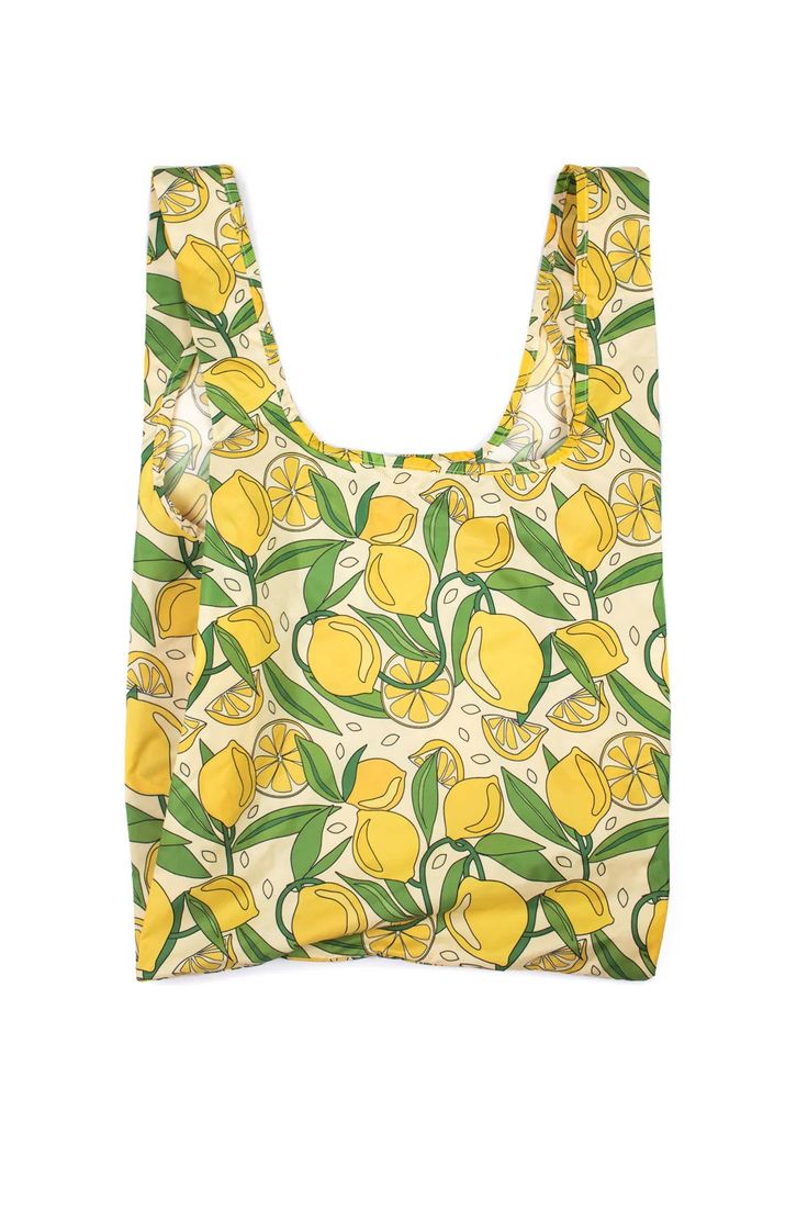Lemons Medium Reusable Bag - Kind Bag - Hank & Sylvie's 