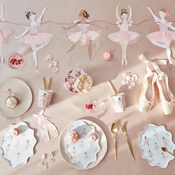 Ballerina Plates - Meri Meri