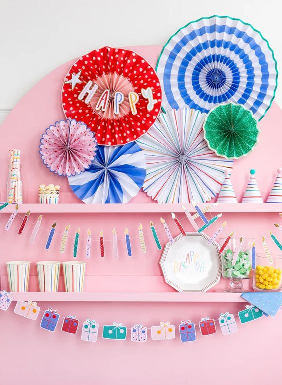 Oui Party Birthday Mini Banner Set - Hank & Sylvie's