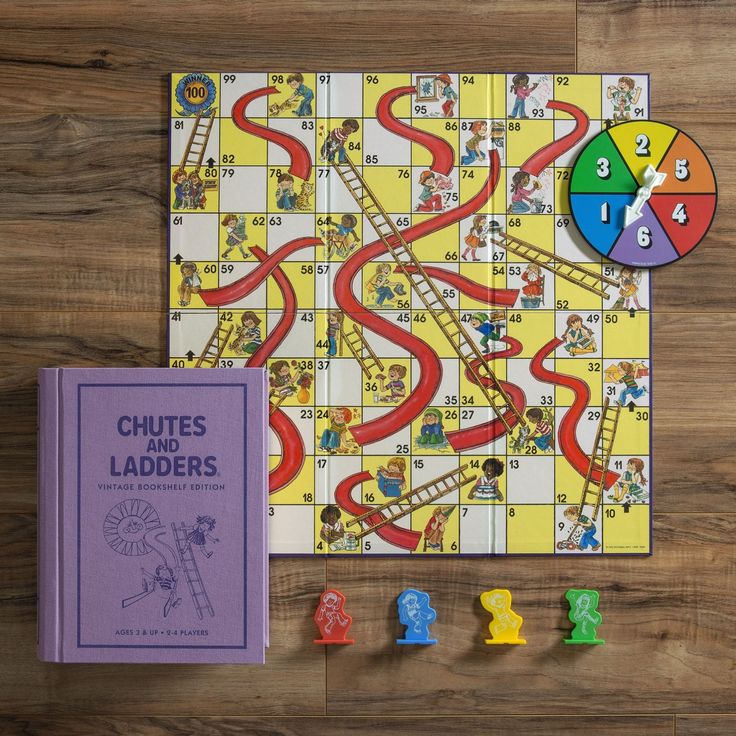 Chutes and Ladders - Vintage Bookshelf Edition - Hank & Sylvie's
