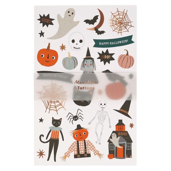 Pumpkin Patch Tattoo Sheet