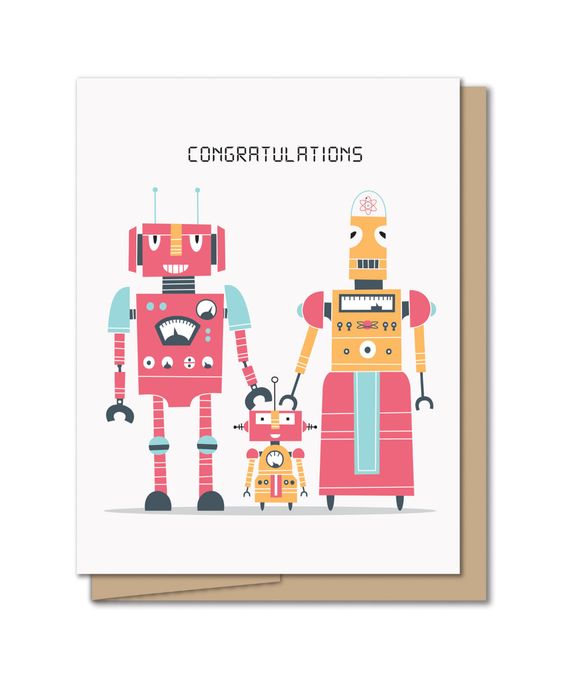 Baby Bot Card