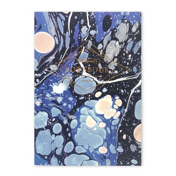 Indigo Marble Jotter Supreme