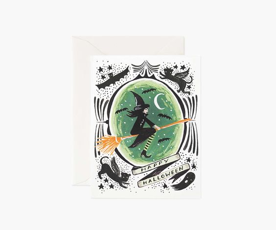 Witch of the West Halloween Card