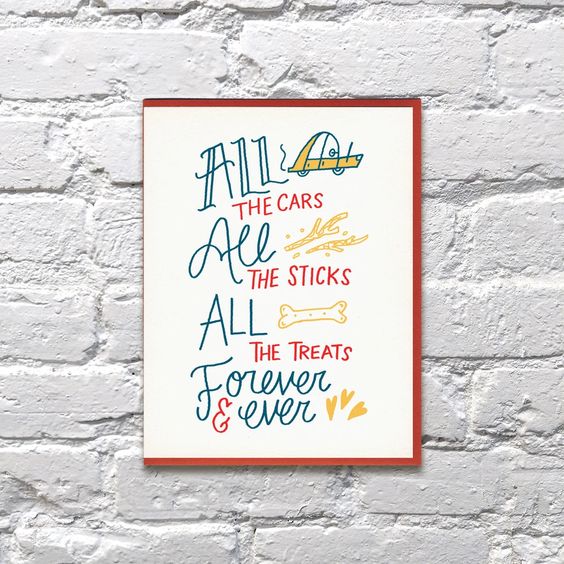 All the Things Card