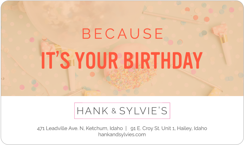 Birthday Gift Card