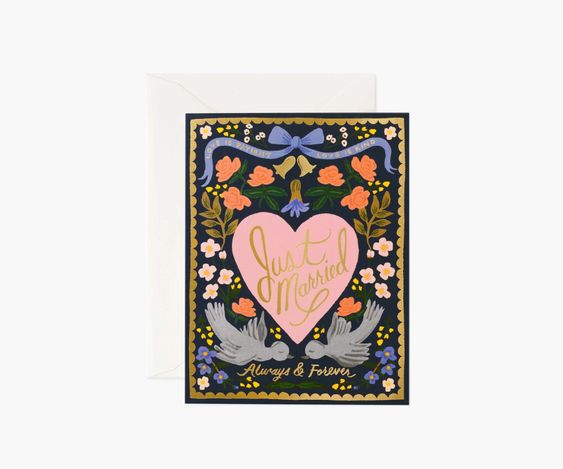 Love Birds Wedding Card - Rifle Paper Co.