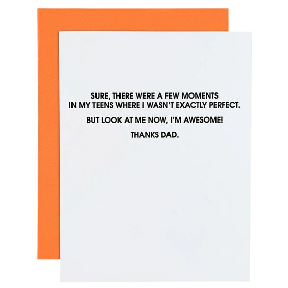 I'm Awesome - Dad Card