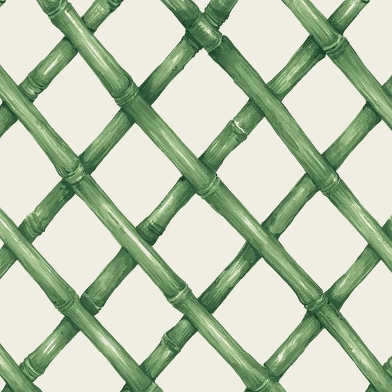 Green Lattice Cocktail Napkin - Hester & Cook - Hank & Sylvie's