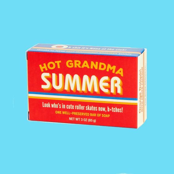 Hot Grandma Summer Triple Milled Bar Soap - Hank & Sylvie's