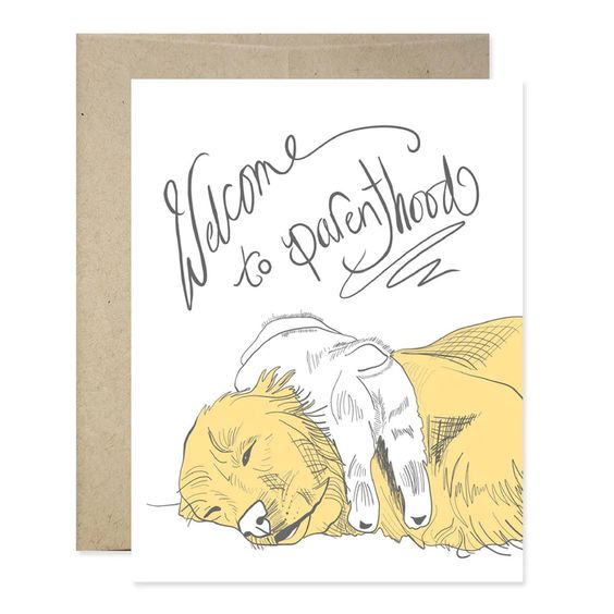 Welcome to Parenthood Greeting Card