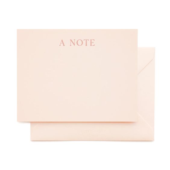 Hank & Sylvie's - A Note, Pink Note Boxed Set - Sugar Paper