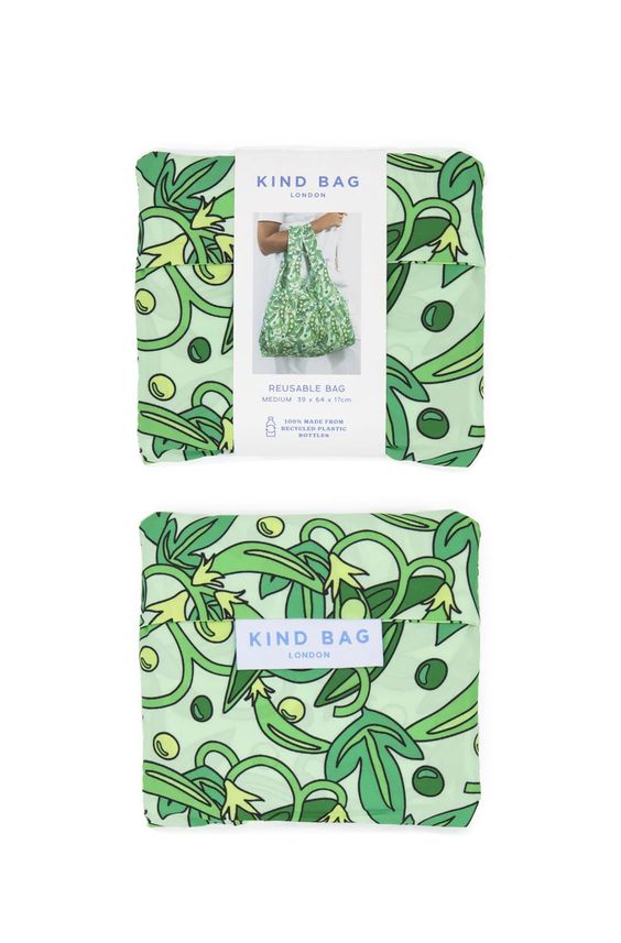 Peas Medium Reusable Bag - Kind Bag - Hank & Sylvie's