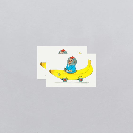 Bananas Gorilla + Car Tattoo by Richard Scarry - Tattly