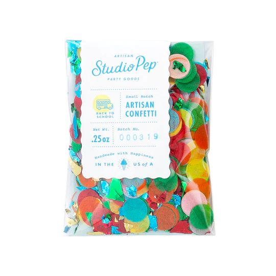 Back to School Mini Confetti Pack - Studio Pep