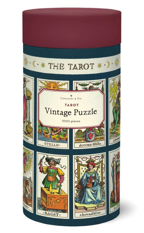 Tarot Vintage 1000 Piece Puzzle - Cavallini & Co.