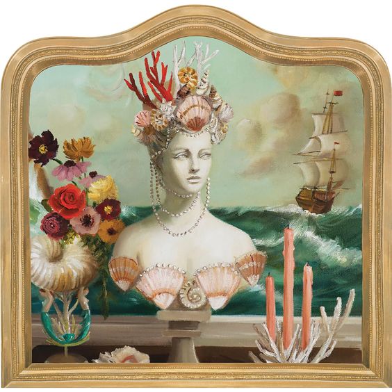 Die-Cut Goddess Of The Sea Placemat - Hester & Cook