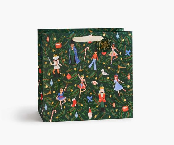 Nutcracker Large Gift Bag - Rifle Paper Co.