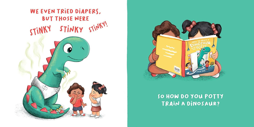 How to Potty Train a Dinosaur by Alycia Pace - Hank & Sylvie's 
