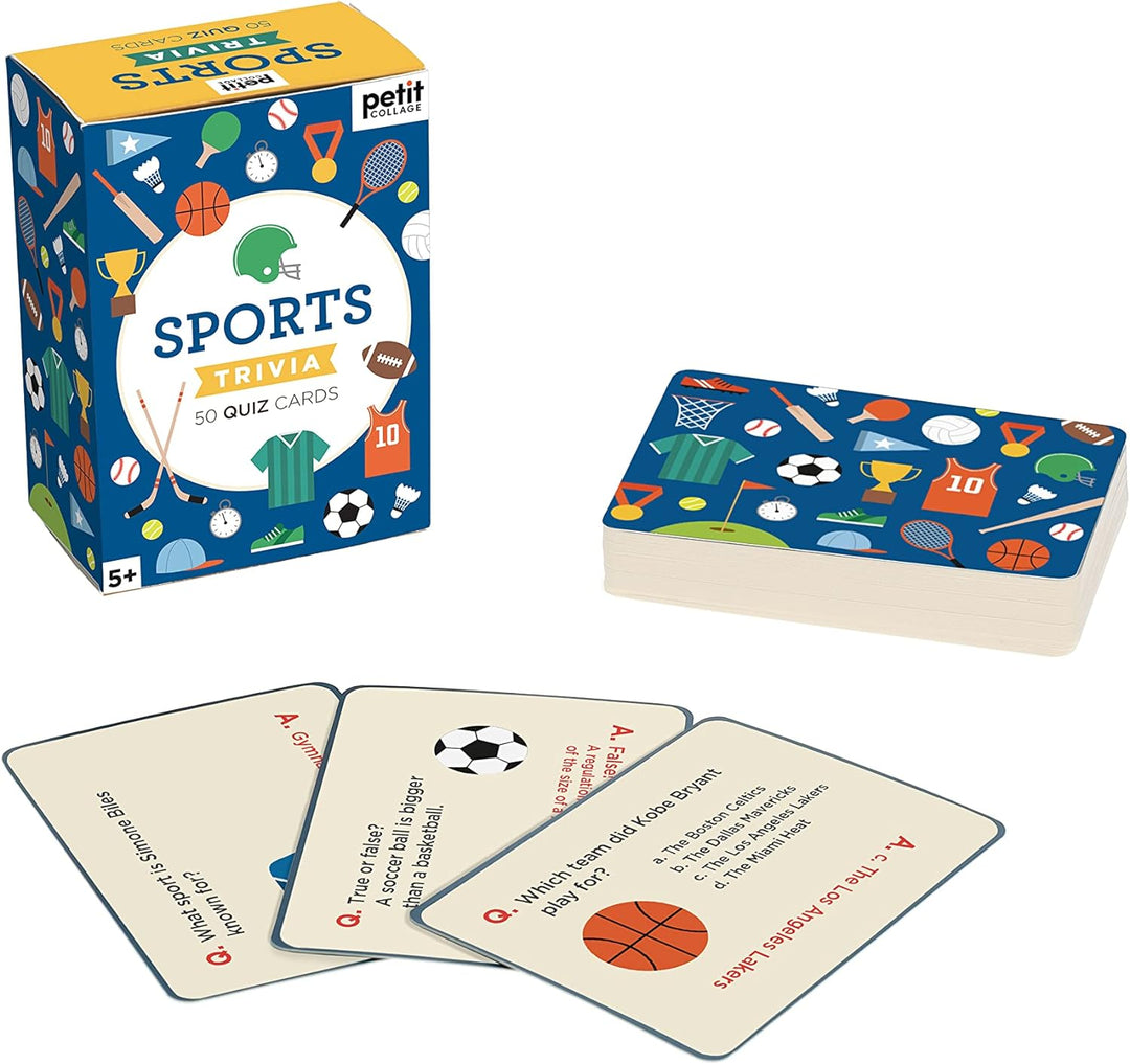 Sports Trivia: 50 Quiz Cards - Hank & Sylvie's 