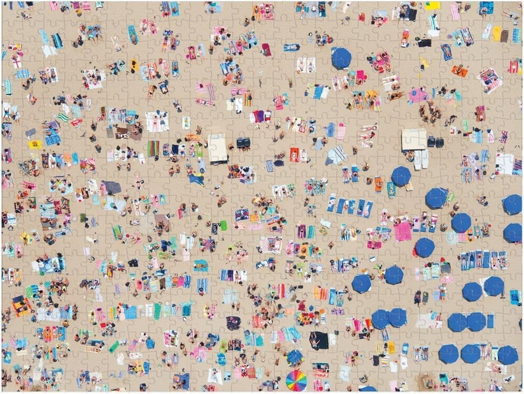 Gray Malin 2-Sided Jigsaw Puzzle - The Beach 500 pcs - Hank & Sylvie's
